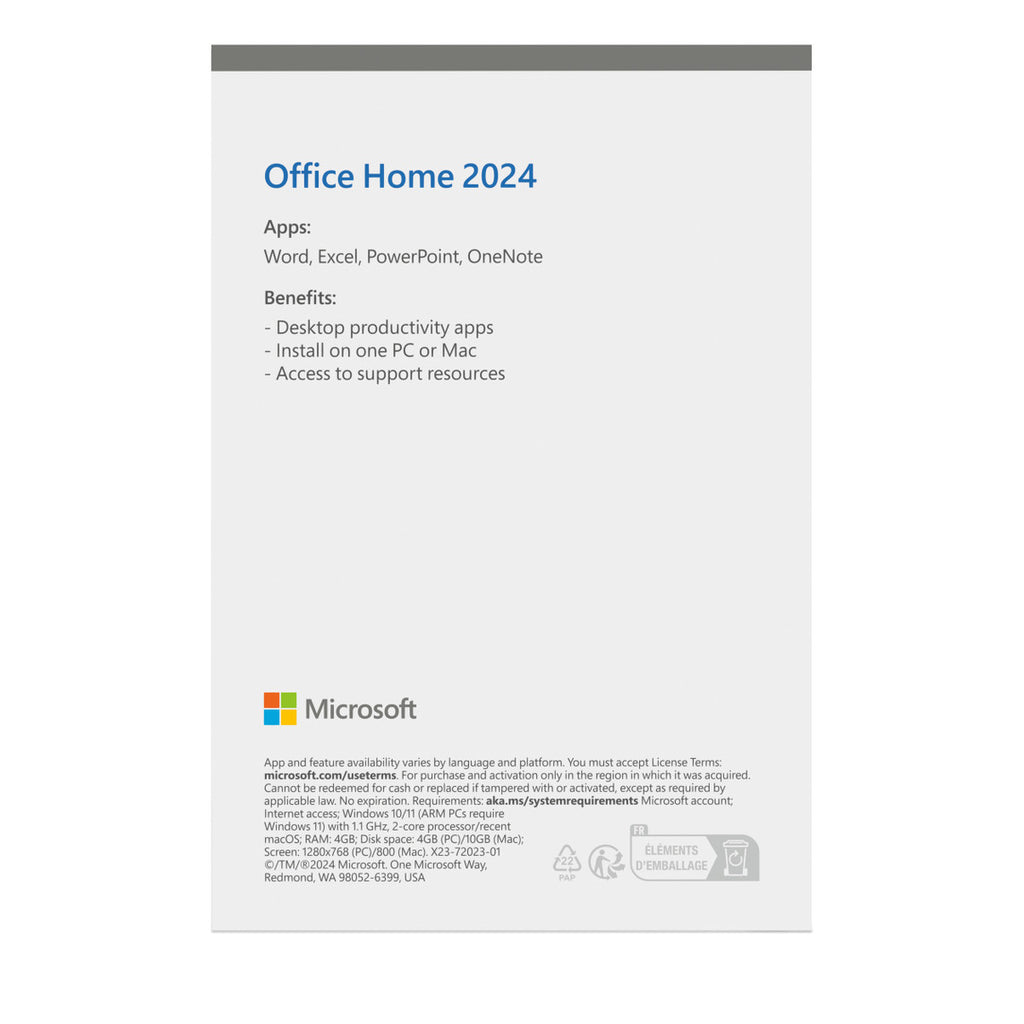 Microsoft Office Home 2024 License