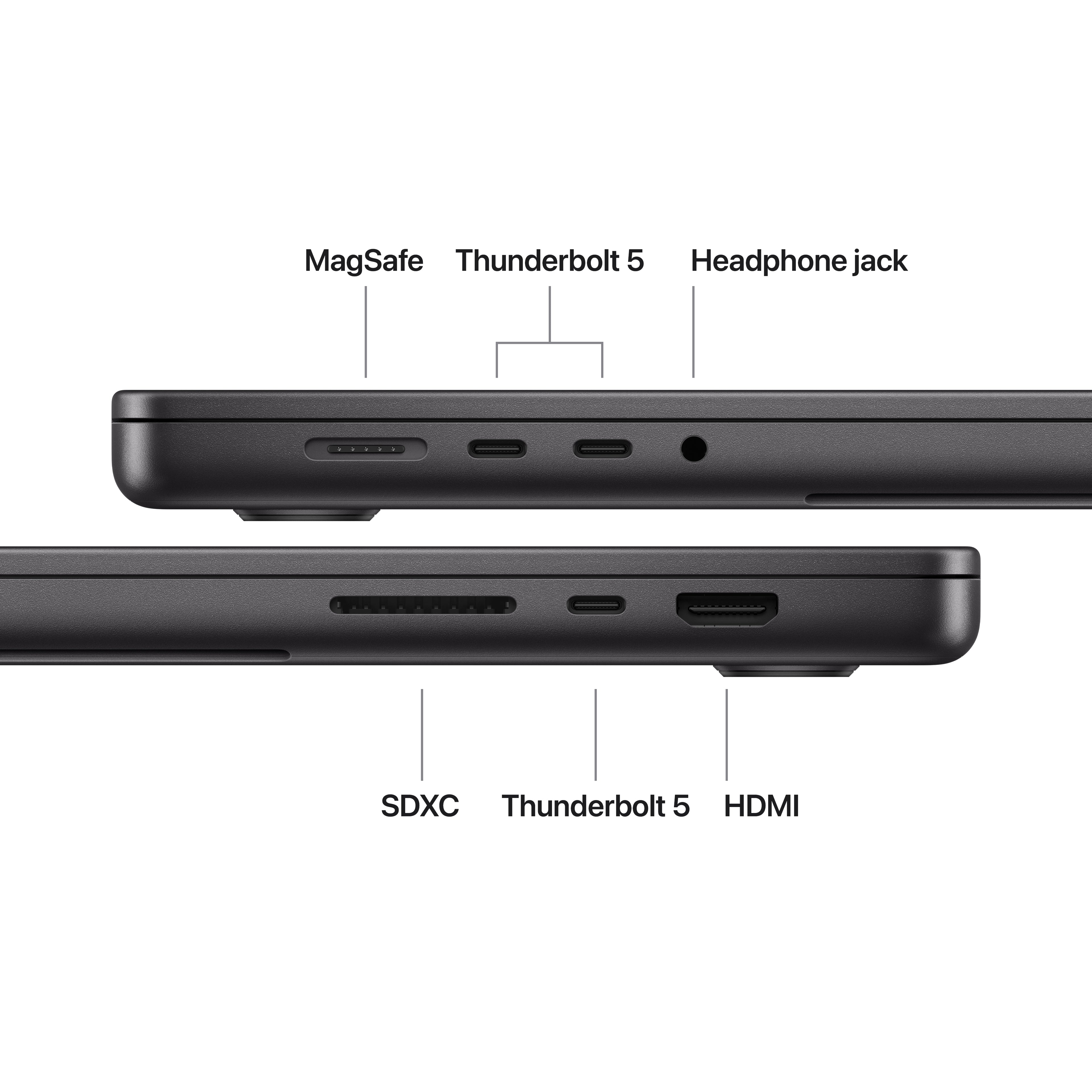 16-inch MacBook Pro with M5 Chip, Space Black