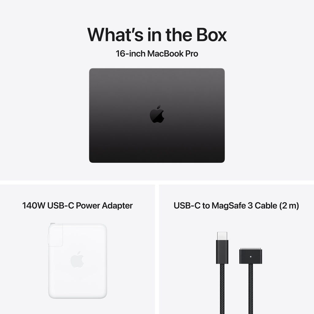 16-inch MacBook Pro with M5 Chip, Space Black