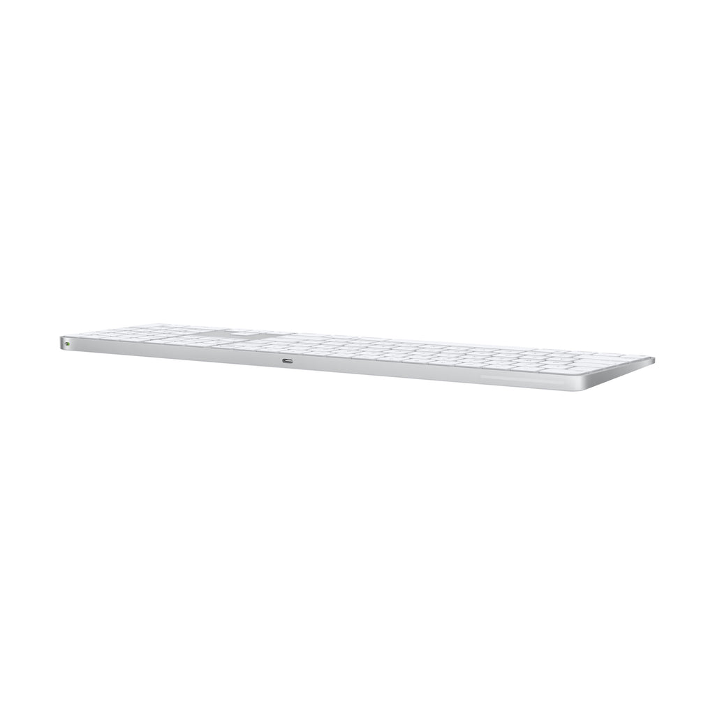 Magic Keyboard with Touch ID & Numeric Keypad Silicon (White)