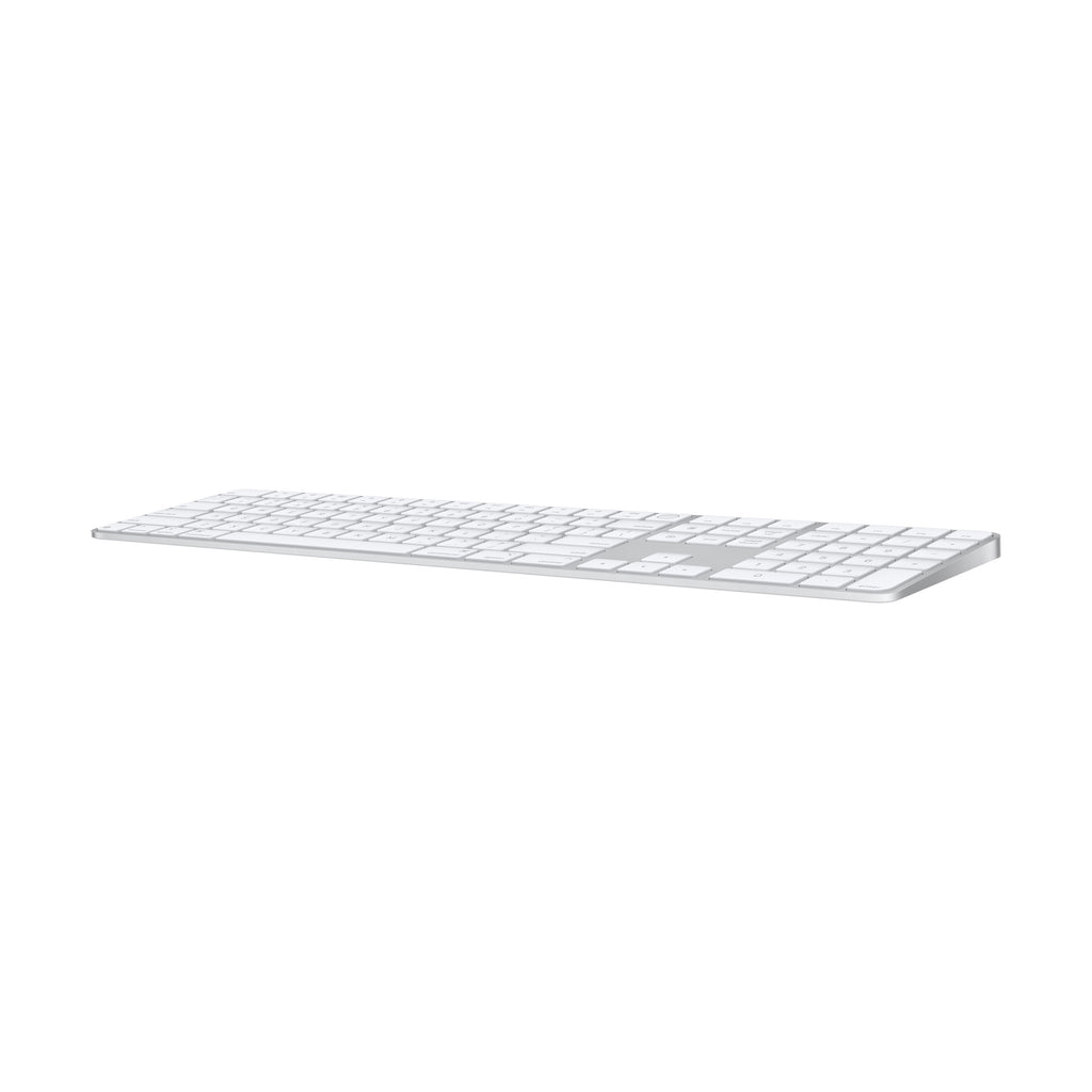 Magic Keyboard with Touch ID & Numeric Keypad Silicon (White)