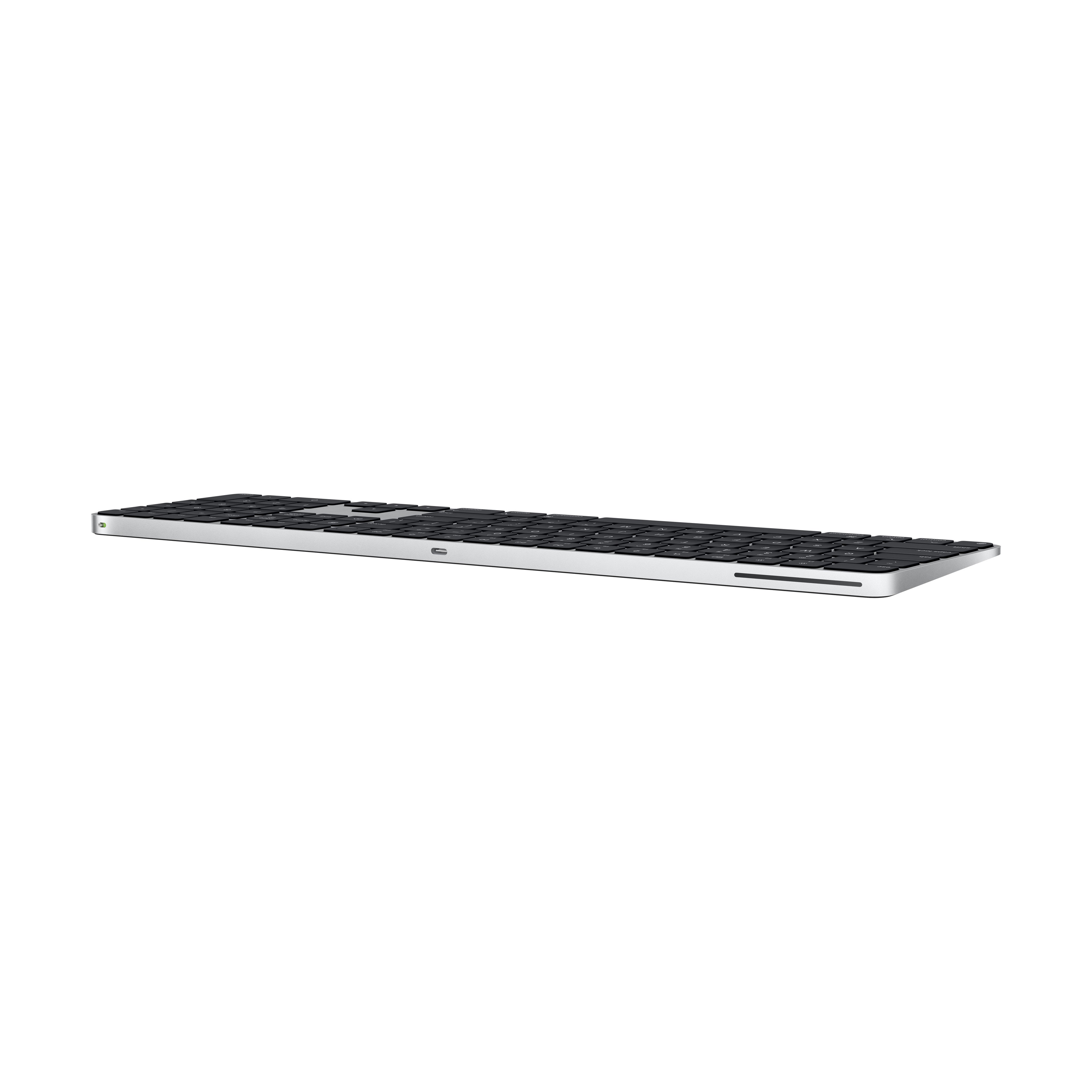 Magic Keyboard with Touch ID & Numeric Keypad Silicon (Black)
