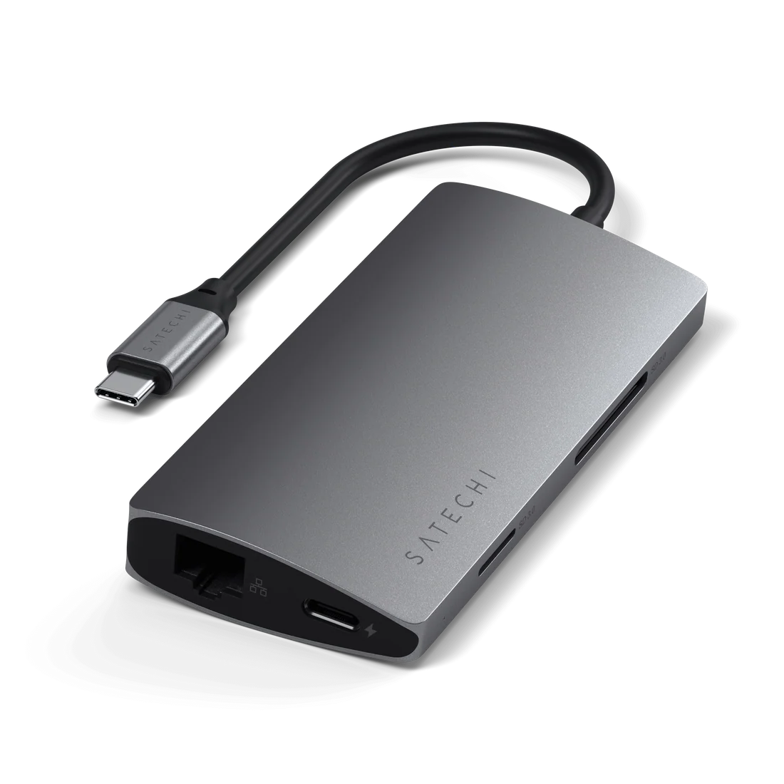 Satechi Type-C Multi-Port Adapter 4K with Ethernet - Space Gray
